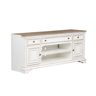 Branca Solid Wood TV Stand for TVs up to 75 by Birch Lane