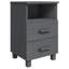 Ebern Designs Bedside Cabinets 40X35x62 Cm Solid Wood Pine-1759762672-1811837864