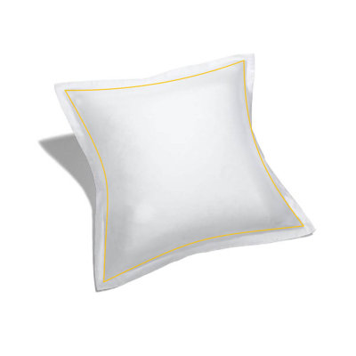 400TC Single Embroidery Sateen Cotton Euro Sham
