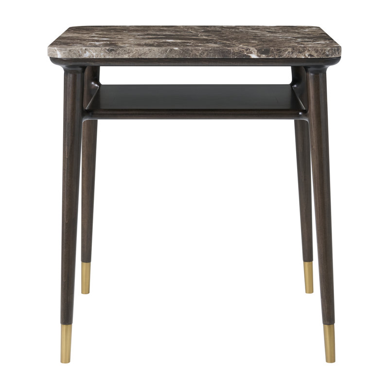 Ashburton Place Square Marble Top Side Table