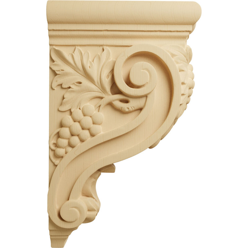 Corbeau de raisin et d'aulne Devon l 4 1/4 po x P 8 po x H 13 1/4 po (paquet de 6), Aulne