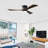 52" Ceiling Fan With Lights Remote Control-1055599616