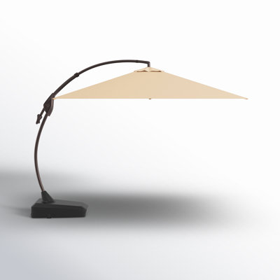 Desiree 9'10" Square Cantilever Sunbrella Umbrella