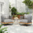 Dominic Outdoor Acacia Wood Rope Woven Club Chairs-741506694-766360192