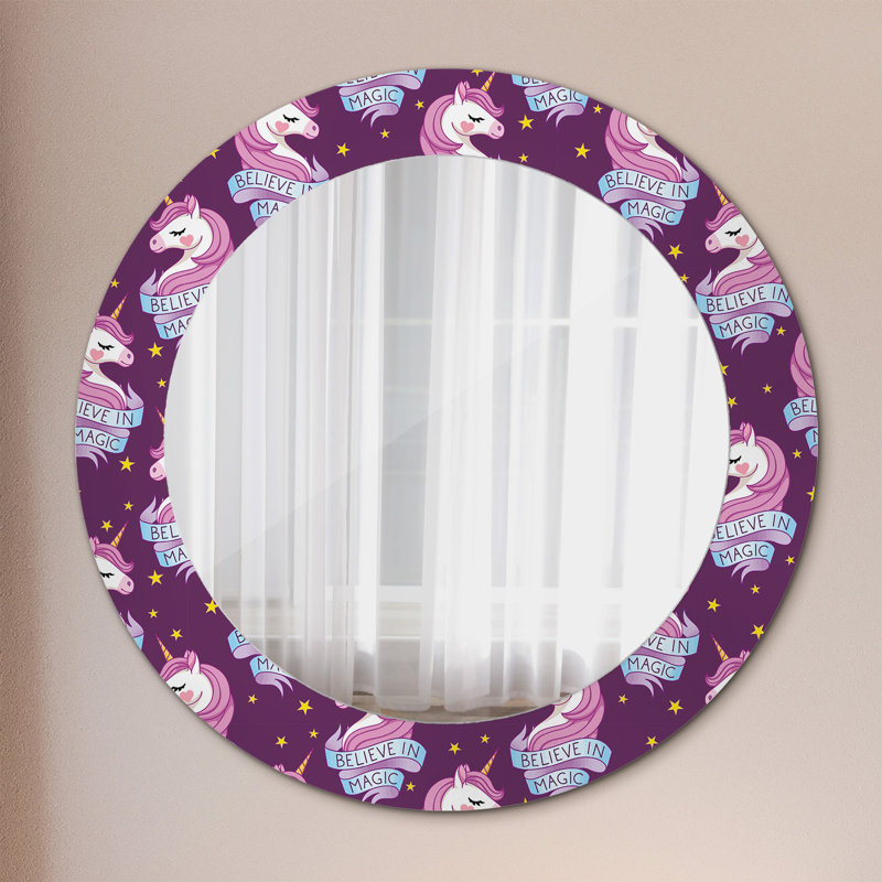 Huldar Glass Flat Wall Mirror