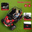 24V Kids Ride on Car 4WD 2 Seating with Télécommande - UTV électrique avec musique et lumières, rouge-125177345