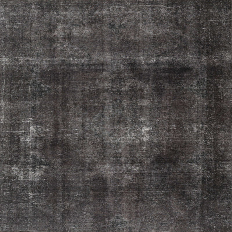 Tapis gris foncé Presnell, Carré 7 pi
