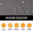 Hyslop Round Table Patio Dining Set Cover  Weatherproof, Water-Resistant, Heavy-Duty with Adjustable Fit & Air Vents-50367614