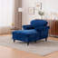 Très grand méridienne intérieure, canapé-lit simple en tissu d'ameublement en chenille avec assise large, ensemble de canapé-lit rembourré, ensemble de canapé-527775611
