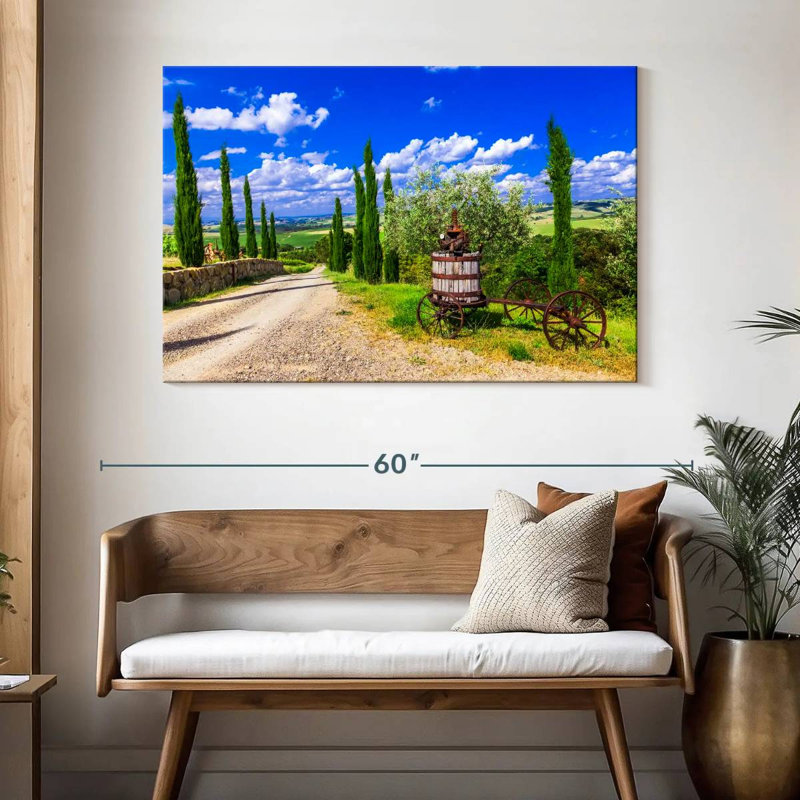 Nicci Tuscany Countryside, 32" H x 48" W