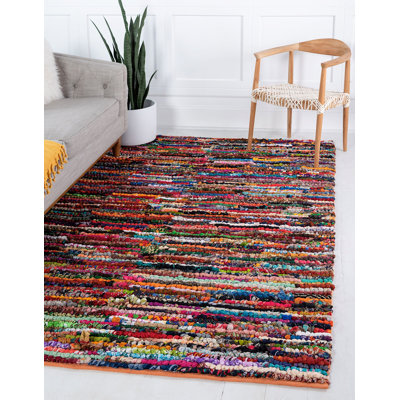 Tapis tressé Munford couleur Desert Burst