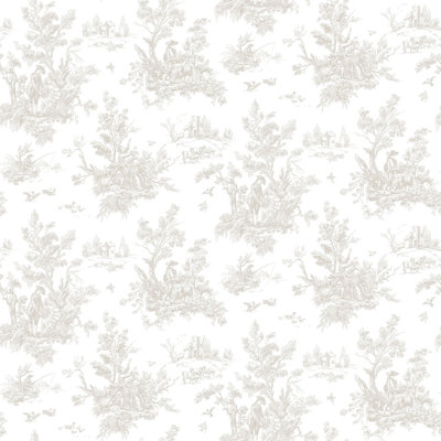 Garretson 10m x 52.8cm Satin Wallpaper Roll