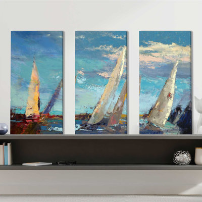 "Magnificence", ensemble de 3 impressions sur toile