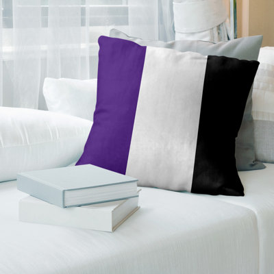 Striped Linen Reversible Pillow Cover