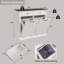 Armoire à paniers à linge avec tiroirs, panier à linge cannelé pour salle de bain Modern-110354254-128866154