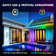 42W RGBCW Smart APP Waterproof LED Wall Sconce with Remote Dimmable DJ Light Bar(Set of 4)