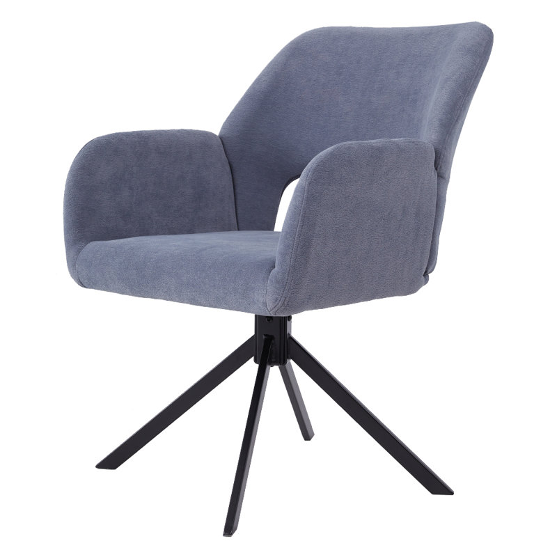 Upholstered Swivel Armchair