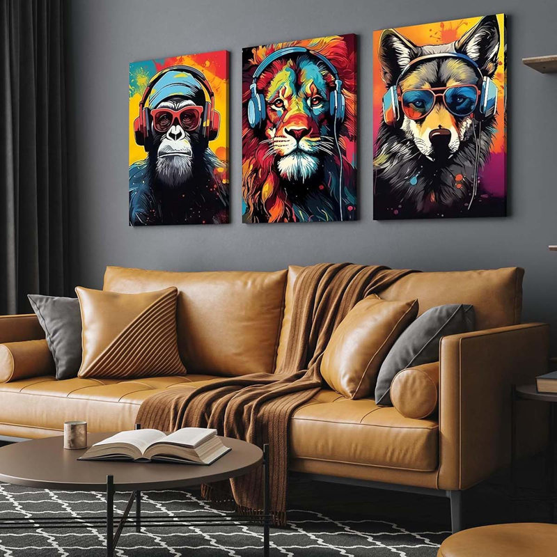 3 Piece Wrapped Canvas Print