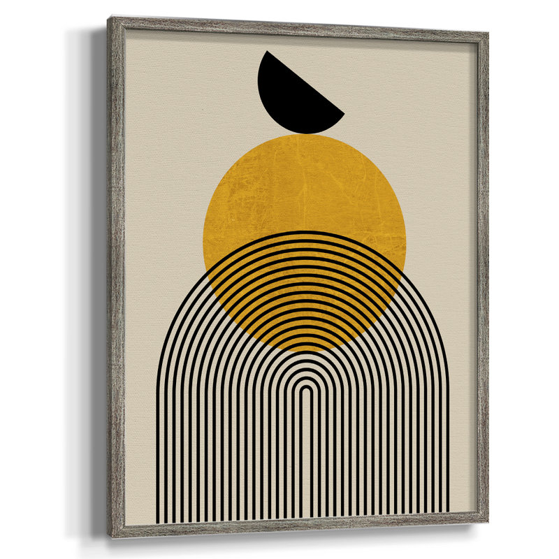 Golden Arches Framed Print - Solid Wood, 11" H x 9" W