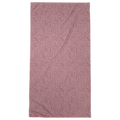 Serviette de bain florale ditsy classique