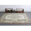 Grand tapis en laine turque beige idéal pour une chambre à coucher confortable avec des accents rétro et orientaux