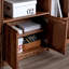 Bibliothèque de rangement rétro