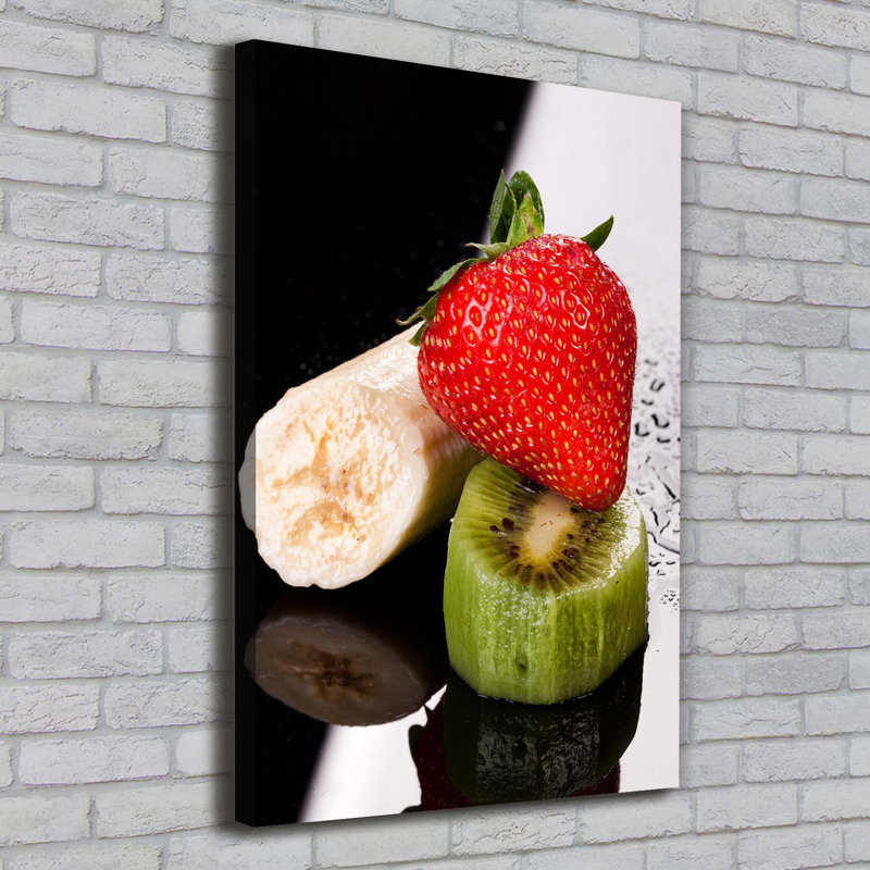 Fruits - Wrapped Canvas Print