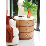 Palm Desert Drum 3 - Drawer End Table