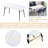 Cristyan Metal Base Dining Table