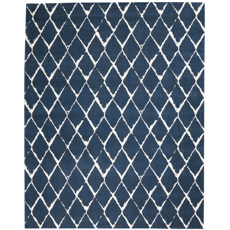 Auton Viscose Geometric Indoor Rug, Rectangle 2' x 3'