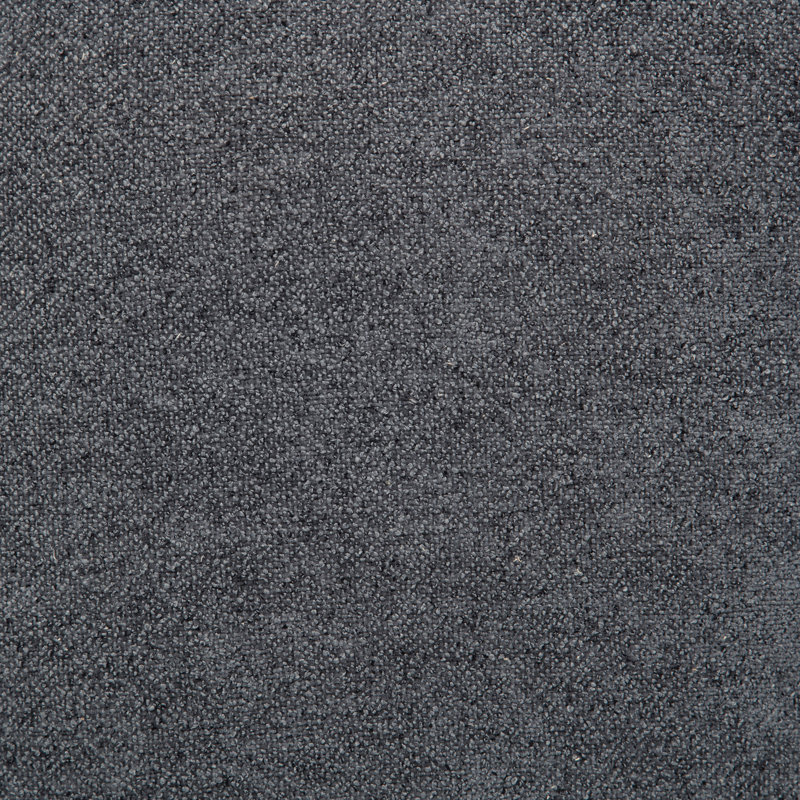 Repose-pieds rectangulaire gris anthracite Plather