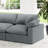 Upholstered Cloud Modular Sectional Sofa, Modern Comfy Couch Filled With Down, Convertible Deep Seat Couches For Living Room Apartment Lounge Bedroom-1701705047