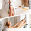 Tapis de bain naturel avec envers antidérapant