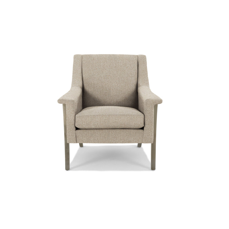 Fauteuil Arlo, Bois flottant, Polypropaline riz brun