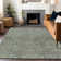 Premium Machine Washable Prisco Green Rug