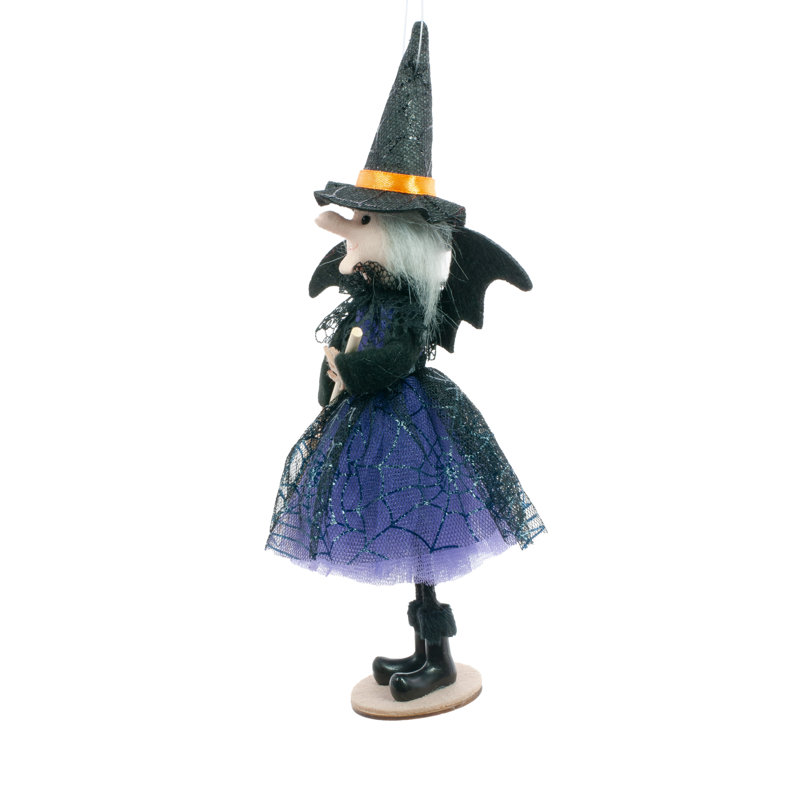 «Happy Witch» mauve (lot de 4)