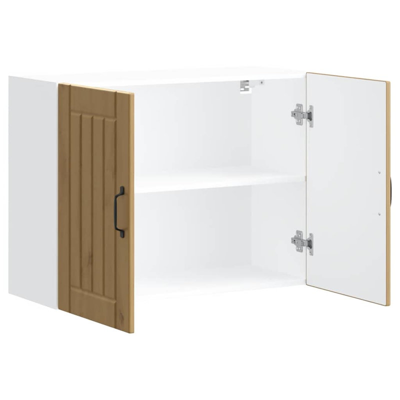 Standard Wall Cabinet, artisan oak, 60cm H x 80cm W x 31cm D