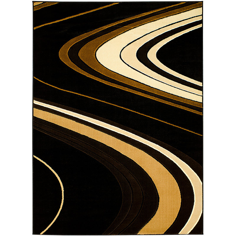 Abstract Indoor Rug, 5'2" x 7'2"