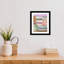 Landscape with Poplars by Paul Klee Wood Framed Wall Art Print-1318350743-1318350742