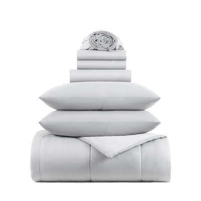 Arkwright 100% Polyester Soft All Season Bed in a Bag Comforter Set