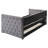 Cross Creek Grey Upholstered  Daybed With Trundle