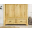 Mcchristian 2 Door Solid Wood Wardrobe