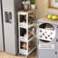 17cm W Metal Storage Rack with Wheels-1146423300