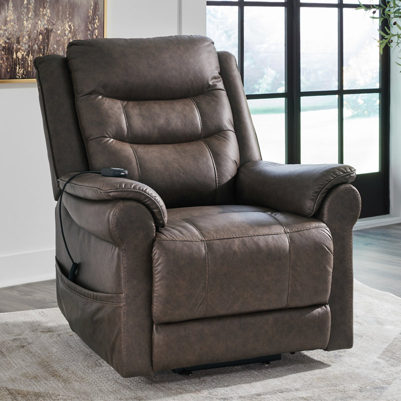 Fauteuil inclinable Oatman, Brun