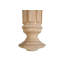 35" Tall Bold Reeded Kitchen Post (K008T-RW-UNF)