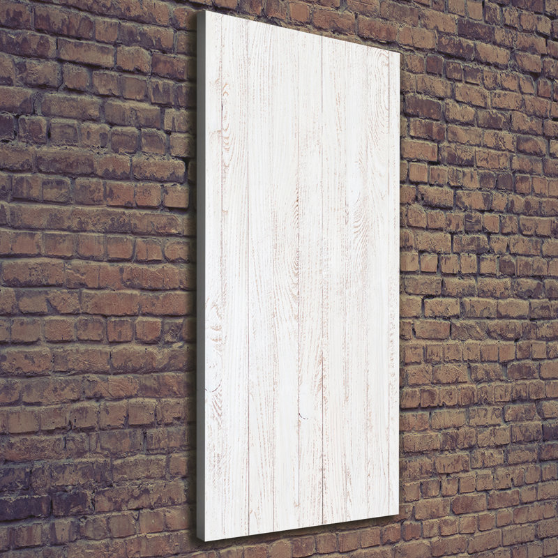 Wooden Background - Wrapped Canvas Print