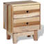Armoire de chevet en bois récupéré massif