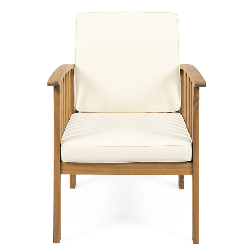 Chaises d'extérieur avec assise profonde confortable et coussins imperméables