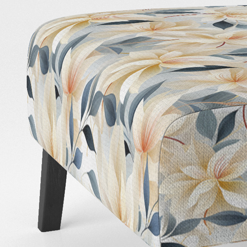 Fauteuil de chambre Elegant Ivory Floral