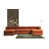 Tissu orange est en rupture de stock